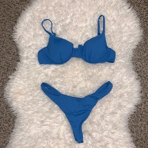 DIPPIN’ DAISY’S BLUE THONG BIKINI